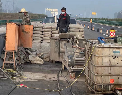 梅列高速公路高压注浆